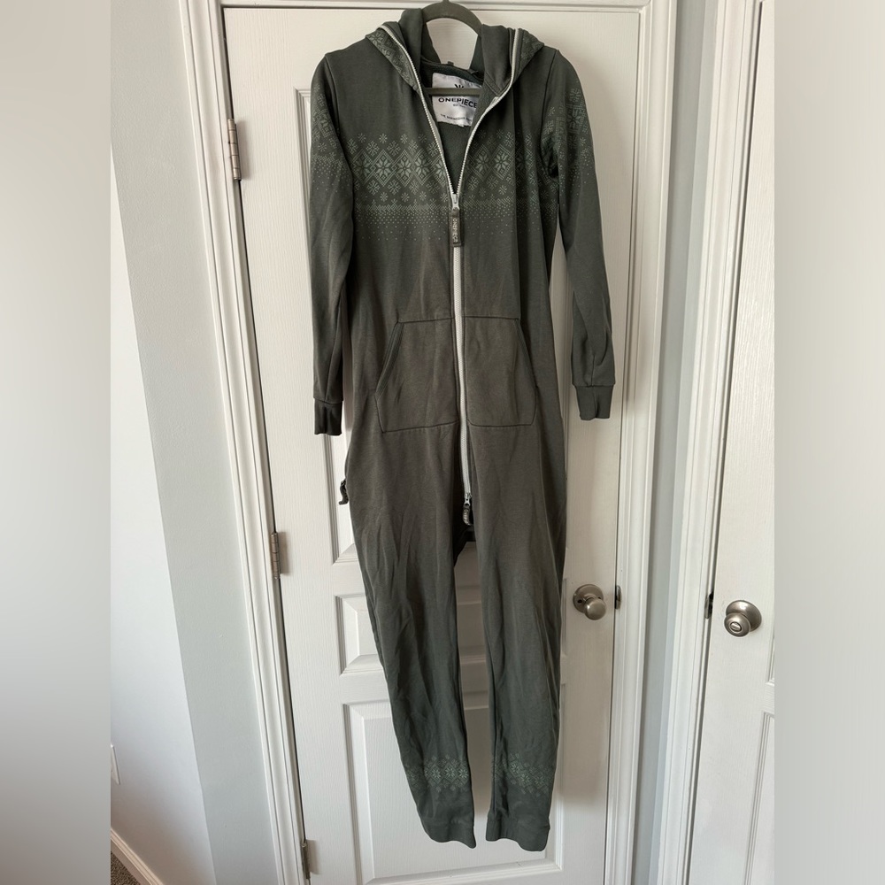 OnePiece Jumpsuit, Green, Unisex Small